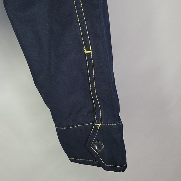 NIKE ▪︎ GIRL'S NAVY BLUE LIGHTWEIGHT JACKET ▪︎ SIZE L (12-14) - Picture 8 of 9